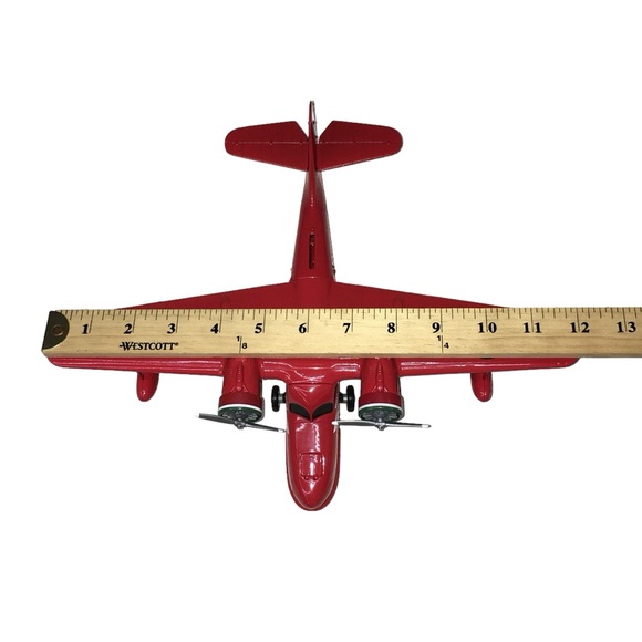 VINTAGE Wings of Texaco 1940 GRUMMAN GOOSE 4th Series Die Cast Coin Bank PLANE - Picture 4 of 16